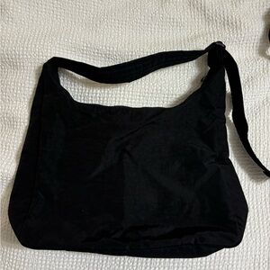 Black Baggu Nylon Shoulder Bag